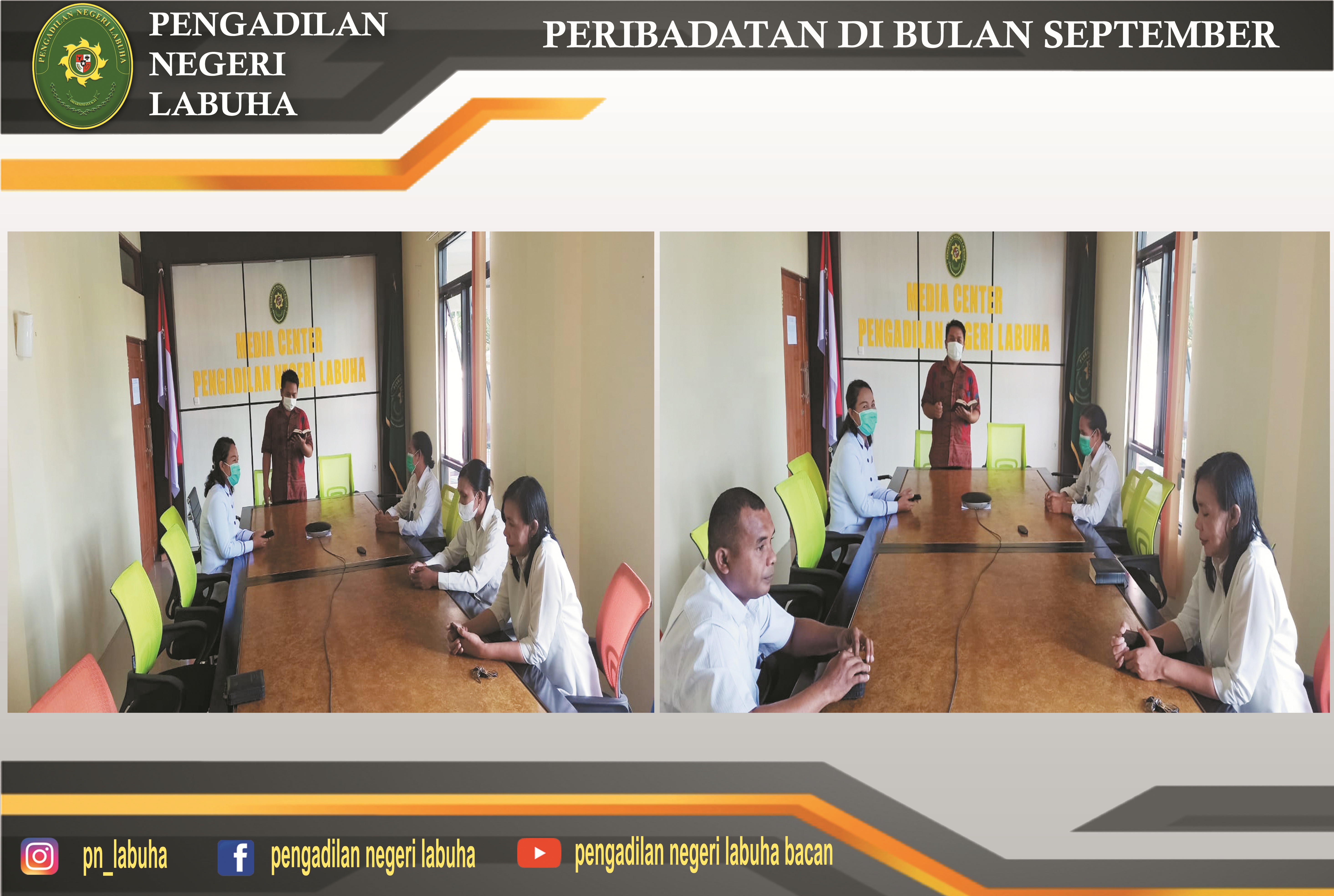 Peribadatan Di Bulan September 2021