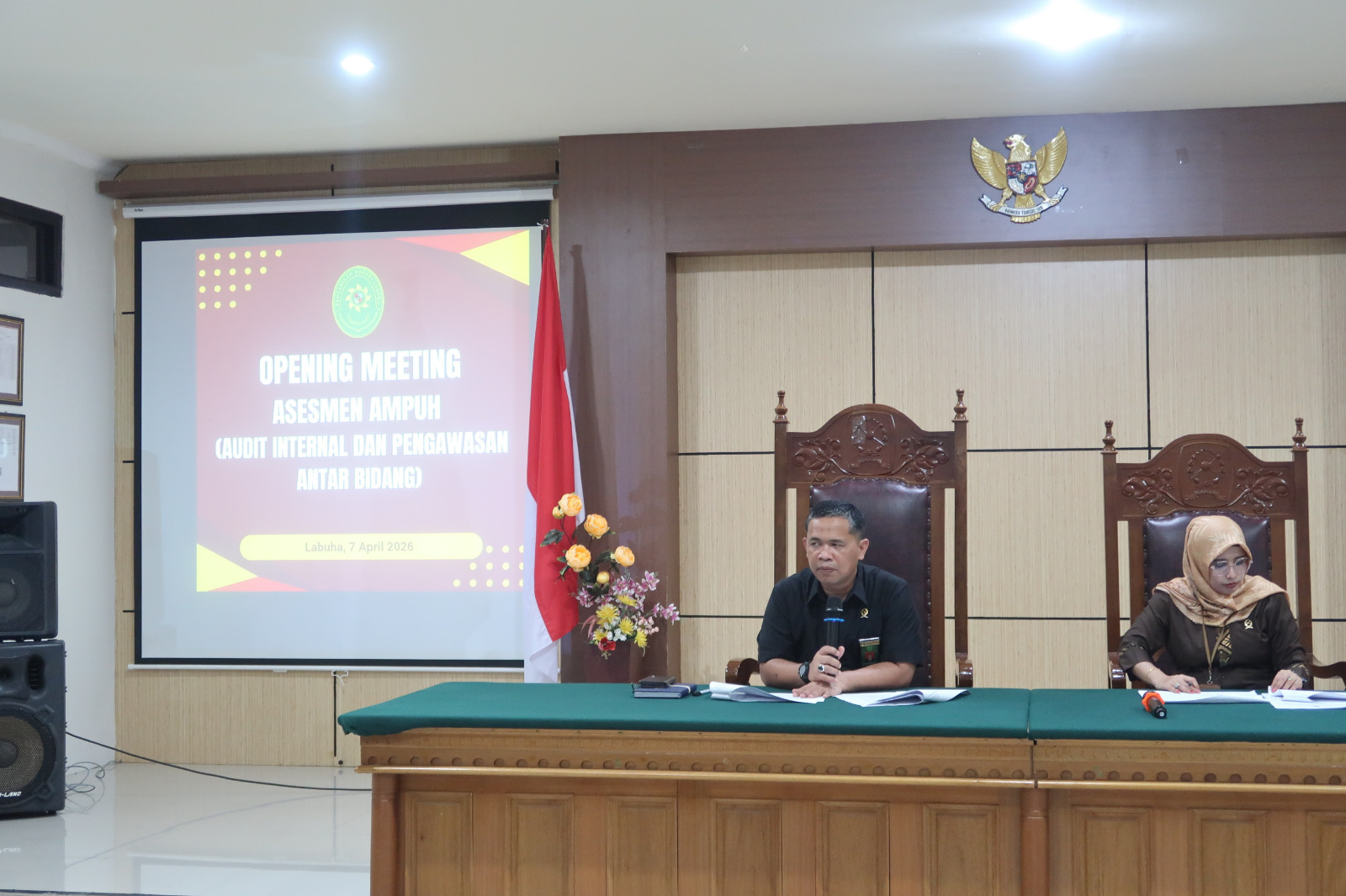 Opening Meeting Asesmen AMPUH di Pengadilan Negeri Labuha